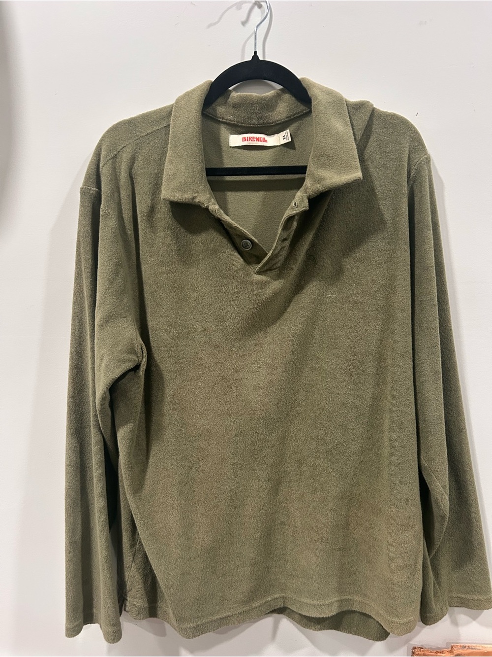 Birdwell Terry Cloth Polo Shirt